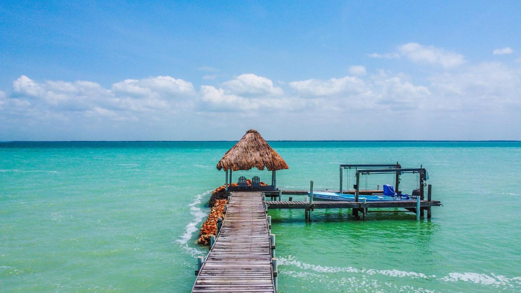 Tilt-Ta-Dock Resort Belize Corozal Kültér fotó